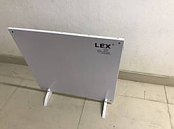 Електричний конвекторний обігрівач  LEX LXCH-03B-W з можливістю кріплення на стіну на 425 Вт