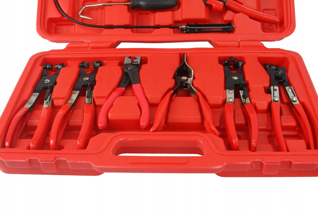 Набір  з 9 кліщів для зняття хомутів та кабельних стяжок EL,MAR-POL M49545, фото 1