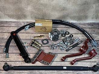 Комплект переобладнання під насос-дозатор трактора МТЗ-80 з установкою дозатора на заводську рульову колонку.