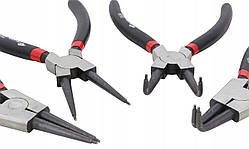 Набір кліщів (затискні та розтискні) FALCON 4ел F05033