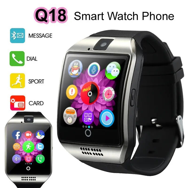 Смарт-годинник Smart Watch Q18. RX-912 Колір: чорний, фото 1