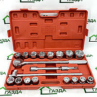 Комплект ключів великих розмірів LEX 3/4" 21 елемент 6 граней