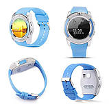 Розумний смарт-годинник Smart Watch V8. FC-129 Колір: синій, фото 4