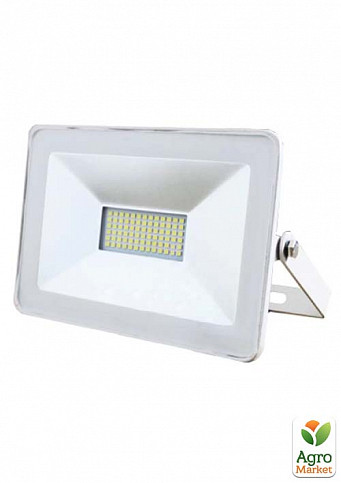 Прожектор LED 50w 6500K IP65 3400LM LEMANSO білий / LMP33-50, фото 1