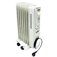 Масляний нагрівач LEX LXHY-15G1 600-900-1500 Вт