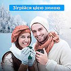 Обігрівач для рук Supretto кишеньковий та павербанк 4000 mAh (9079), фото 7