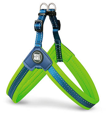 Max & Molly Q-Fit Harness Matrix Lime Green/S - Шлейки зеленого кольору, фото 1