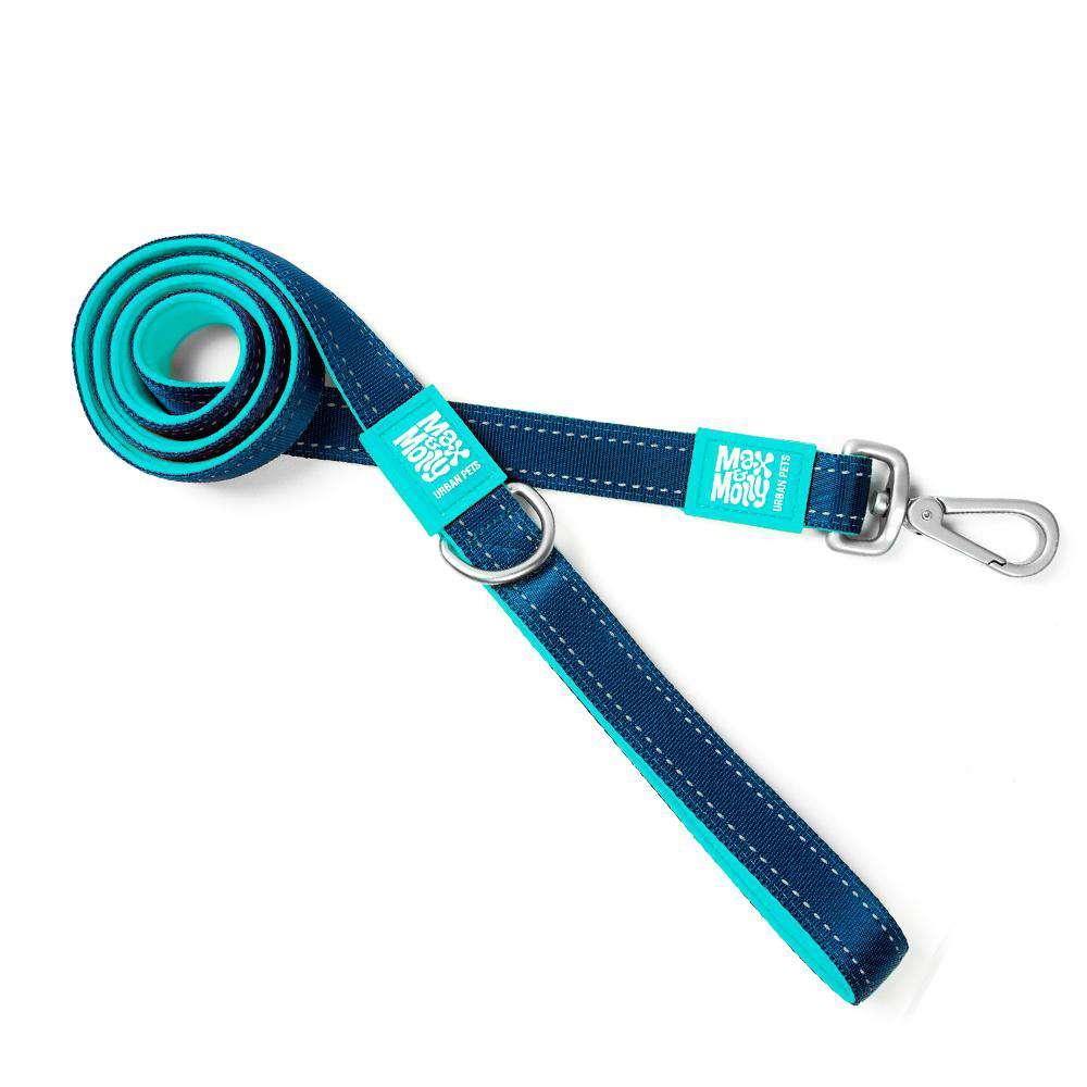 Max & Molly Short Leash Matrix Sky Blue/M - Короткий повідець блакитного кольору