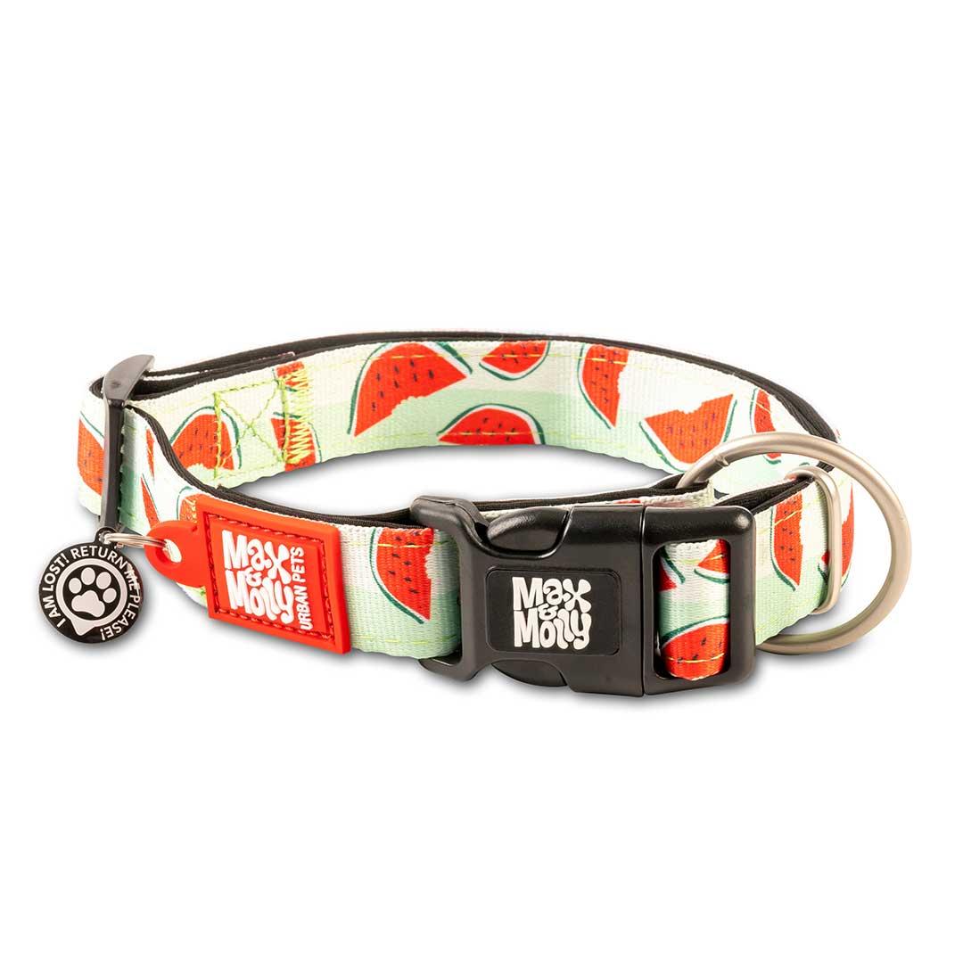 Нашийник Smart ID Collar - Watermelon/L