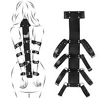 Бондаж для рольових ігор у стилі БДСМ, чорний