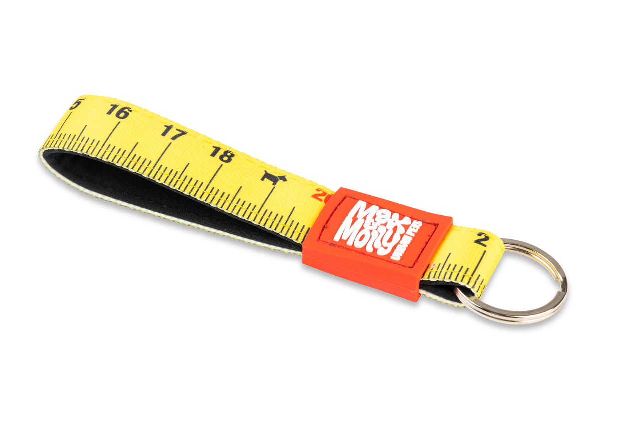 Max & Molly Key Ring Ruler/Tag - Брелок для ключів з принтом Лінійка