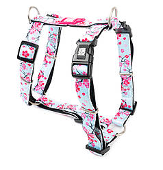 Max & Molly H-Harness Cherry Bloom/XS - Шлейки з принтом Вишневе цвітіння
