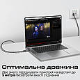Кабель Promate CLink-RJ45 USB-С to Ethernet Black (clink-rj45), фото 5