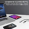 Кабель Promate CLink-RJ45 USB-С to Ethernet Black (clink-rj45), фото 6