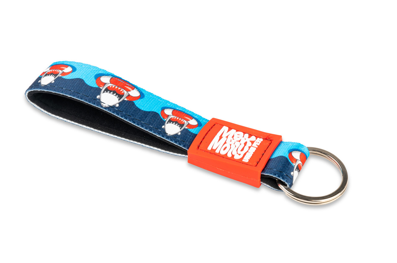 Max & Molly Key Ring Frenzy the Shark/Tag - Макс Моллі Брелок для ключів з принтом акули