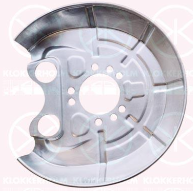 Захист гальмівного диска Opel Vectra C 02-09 KLOKKER заднього, фото 1