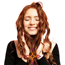 Європейське волосся на заколках 40 см 110 грам