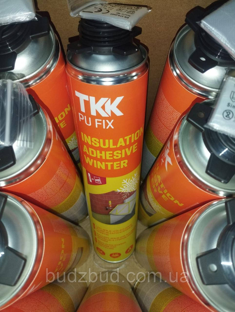 Зимова клей піна TKK PU FIX INSU ADH WIN G 750 ml, фото 1