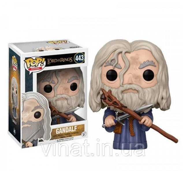 Колекційна фігурка Funko POP Gandalf The Lord of the Rings Гендальф Володар Перстнів №443