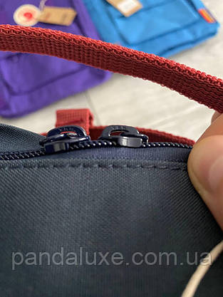 Рюкзак стильний Fjallraven Kanken Classic 16л чорний, фото 4