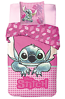 Дитяча постільна білизна Ліло і Стіч - односпальний комплект для дівчинки 100% бавовна