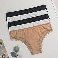 Труси-сліпи-бразиліана жіночі Nicoletta Туреччина M, L, XL, 2XL  | 5 шт.