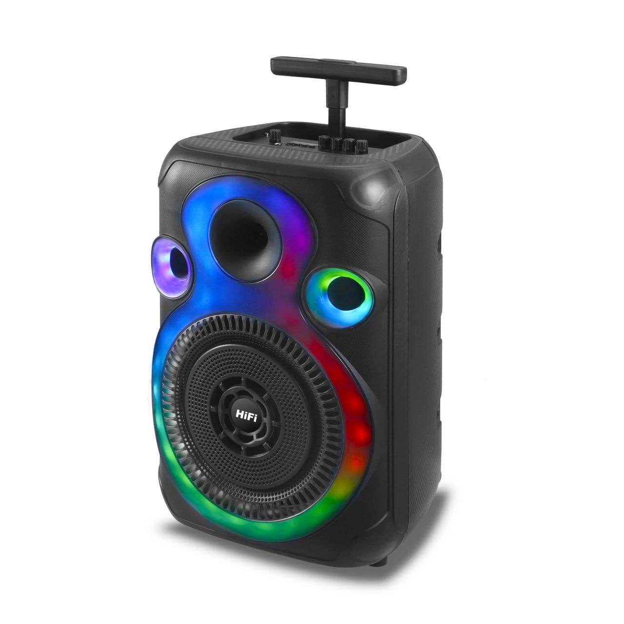 Портативна колонка RGB RX-1237A акумуляторна колонка Bluetooth 5.0 15 Вт