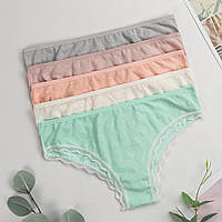 Труси жіночі сліпи-бразиліана Nicoletta Туреччина M, L, XL, 2XL  | 5 шт.