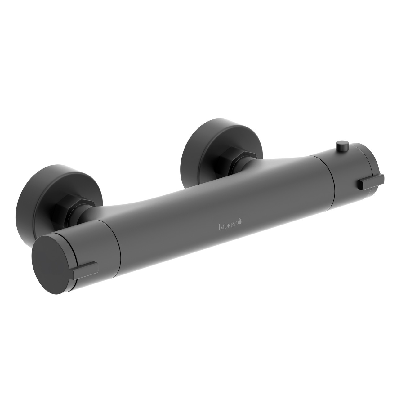 KUCERA змішувач для душа термостат, чорний матовий Арт. f03303410AB