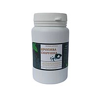 Кропива та спіруліна, 60 капсул по 500 мг