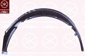 Рама стійки амортизатора ліва Mercedes Viano W639 03-14 KLOKKER зад.