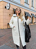 Жіноча тепла зимова куртка великого розміру новинка 2024, фото 5