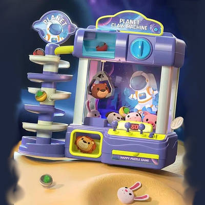 Інтерактивний ігровий автомат Хватайка з іграшками Розважальна гра монетки музика підсвітка USB-кабель