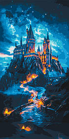 Картина за номерами Хогвартс 40*80 см Орігамі LW 5106