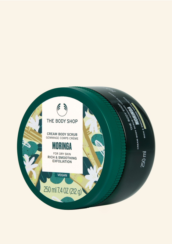 Скраб для тіла «Моринга» The Body Shop, 250 ml, фото 1