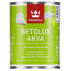 Універсальні емалі Betolux Aqua, поліуретан-акрилатна фарба для підлоги, TIKKURILA