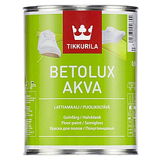 Універсальні емалі Betolux Aqua, поліуретан-акрилатна фарба для підлоги, TIKKURILA