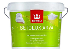 Універсальні емалі Betolux Aqua, поліуретан-акрилатна фарба для підлоги, TIKKURILA