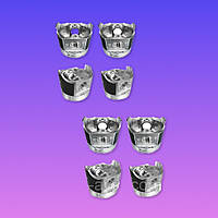 Поршень двигуна ПАЗ-3205 під вузьке кільце 2 мм комплект 8 шт. діаметр-92.0  Автрамат