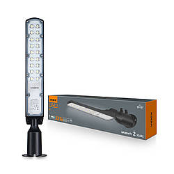 Вуличний LED ліхтар прожектор VIDEX |IP65, SLE18, 50W, 5000Lm, 5000K, 220V| Чорний SLE18-0505