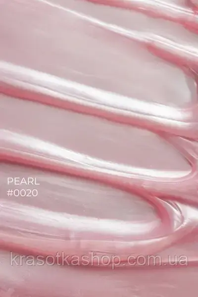 Гель для нігтів DNKa’ Builder Gel 0020 Pearl Рожевий з перламутром, 30мл