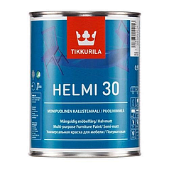 Універсальні емалі Helmi 30, напівматова акрилова емаль TIKKURILA