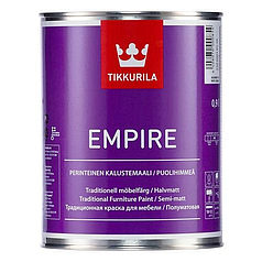 Універсальні емалі Empire, напівматова алкідна емаль TIKKURILA