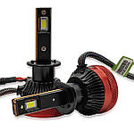 Led лампи h1 в лінзи 45W Kelvin 8000Lm 6000K з обманкою Гарантія, фото 10
