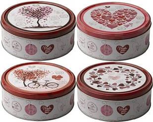 Печиво з Шоколадною Крихтою Chocolate Jacobsens Серце в з/б 150 г Данія