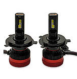 H4 led лампи 45W Kelvin 6000K 8000LM з обманкою Гарантія, фото 6