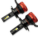 Автомобільні led лампи h4 45W Kelvin 6000K 8000LM з обманкою Гарантія, фото 9