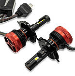 Светодиодные лампи H4 45W Kelvin 6000K 8000LM з обманкою Гарантія, фото 10