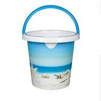 Відро пластикове з малюнком 10л море