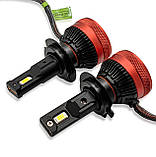 Світлодіодні автолампи H7 LED Kelvin 45W 8000Lm 6000K з обманкою Гарантія, фото 9